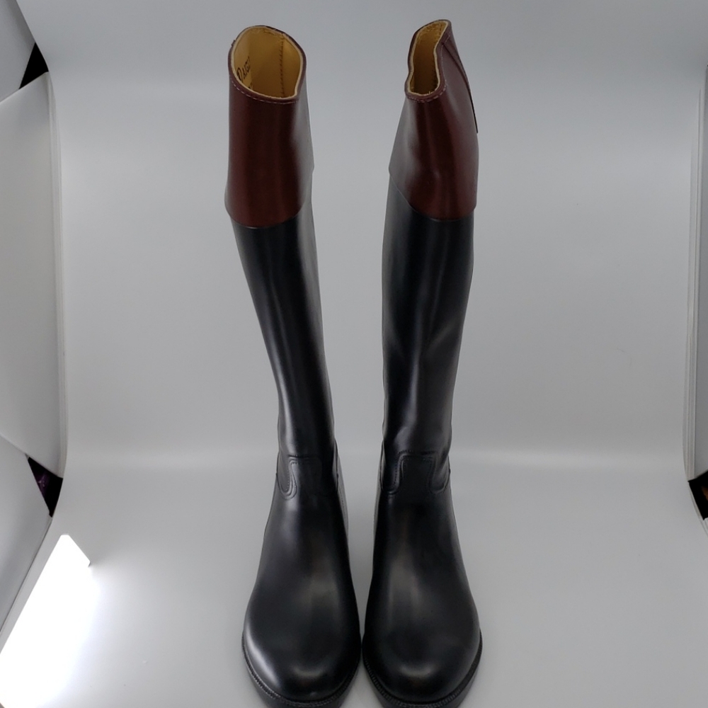 Aigle Riding Boots with Brown Upper Coupe Saumur